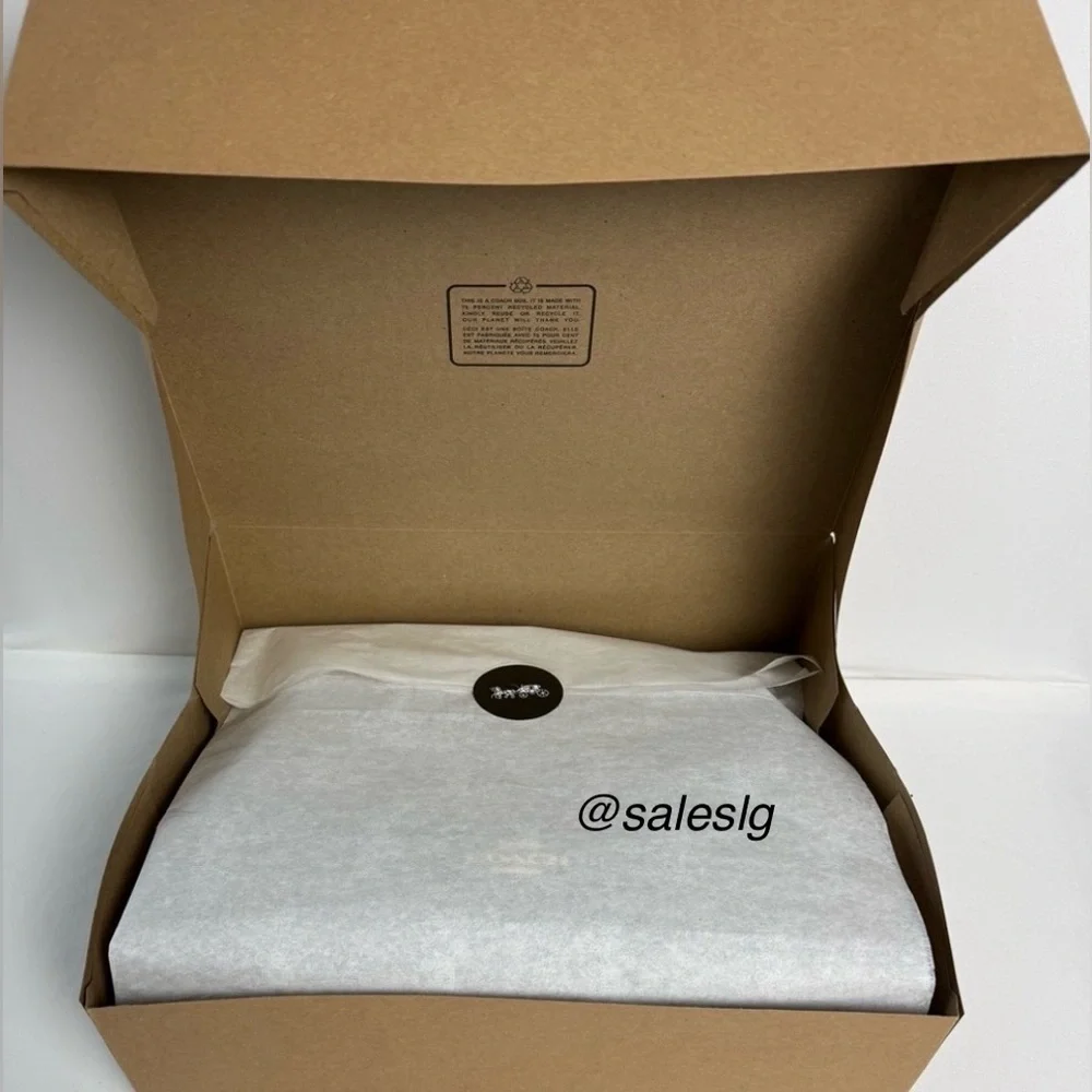 Coach Packaging Supplies medium-sized packaging set for Small-medium size bags